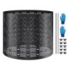 Compost Bin 220 Gallon, Outdoor Expandable Composter, Easy to Setup & Large Capacity Composting Bin, Fast Creation of Fertile Soil