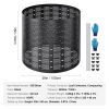 Compost Bin 220 Gallon, Outdoor Expandable Composter, Easy to Setup & Large Capacity Composting Bin, Fast Creation of Fertile Soil
