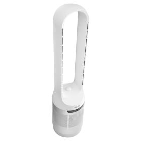 Bladeless Tower Fan, 65 Oscillating Standing Fan, 12 Speeds & 4 Modes & 8H Timer, 14.76 Ft S High Velocity Floor Air Circulator, Powerful Airflow (Option: Default)